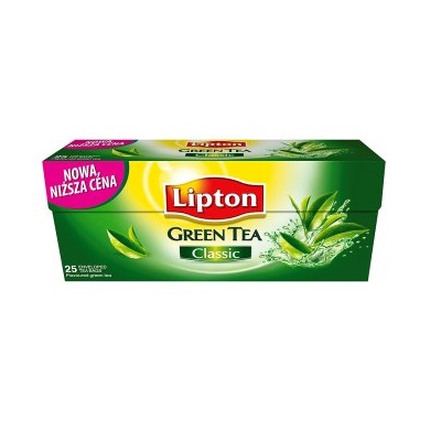 LIPTON EKSPRESOWA GREEN CLASSIC 25 TOREBEK