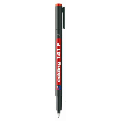 Marker niezmywalny do folii 0,6mm czerwony