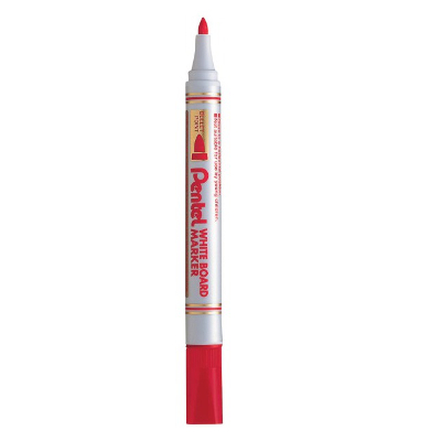 Ekonomiczny marker do białych tablic czerwony