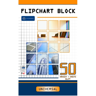 Blok do flipchartów 100x64 cm 50 gładki 