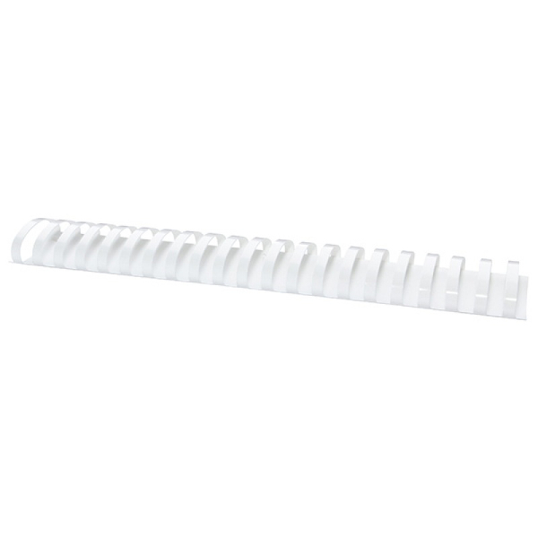 Grzbiety do bindowania Office Products, A4, 51mm (510 kartek), 50 szt. białe