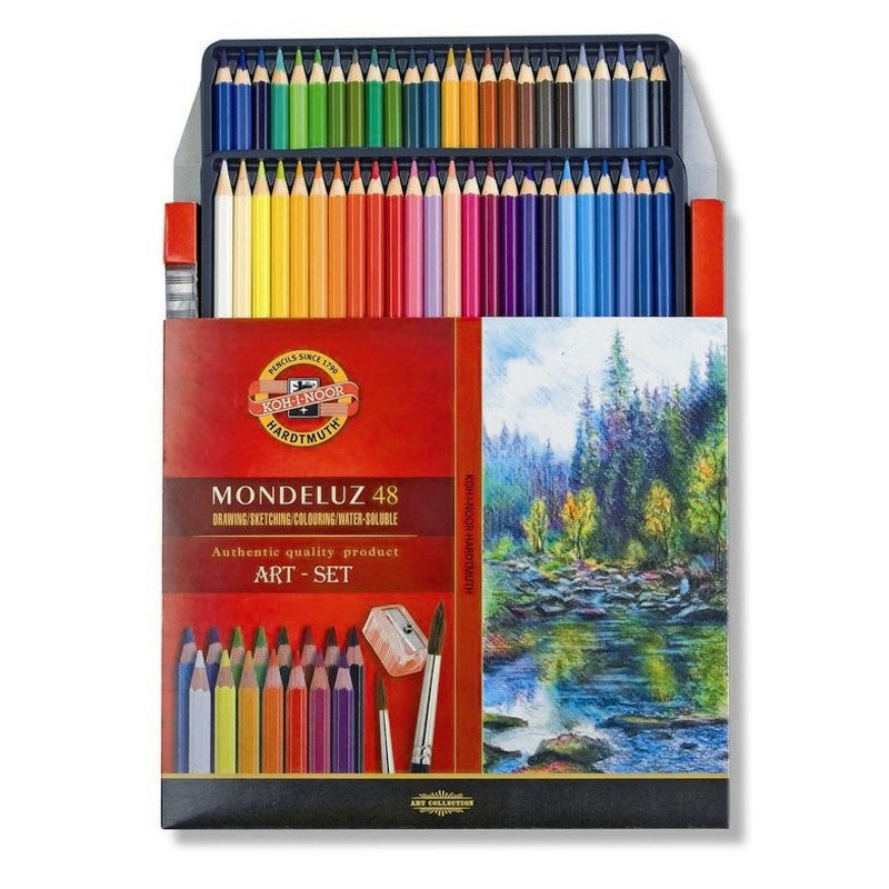 Kredki akwarelowe 48-kol. Mondeluz, Koh-I-Noor