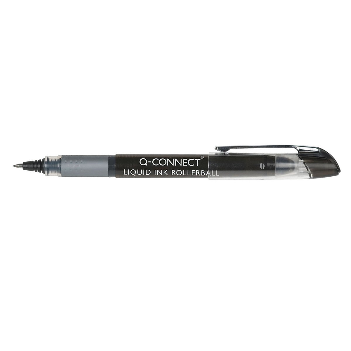 Cienkopis kulkowy Q-CONNECT 0,5mm (linia), czarny