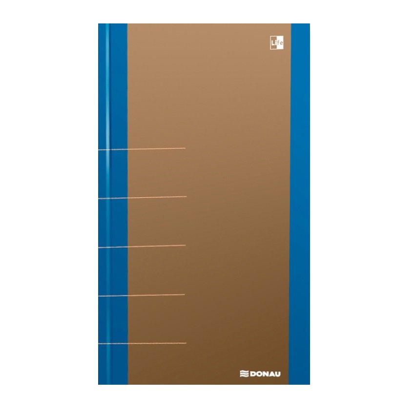 Notatnik DONAU Life, organizer, 165x230mm, 80 kart., niebieski