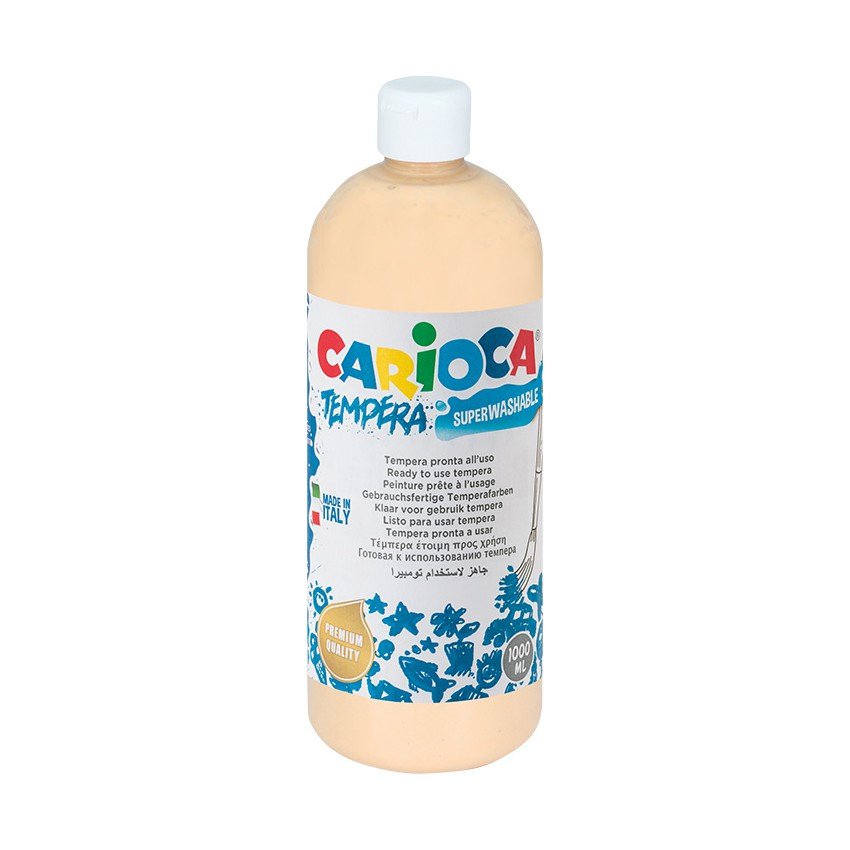 Farba Carioca tempera 1000 ml łososiowy (KO03/27)