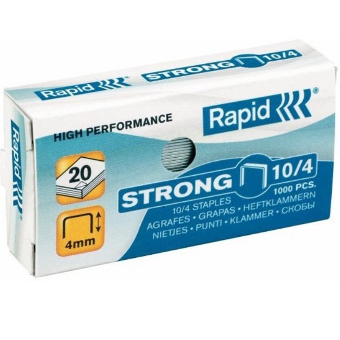 Zszywki RAPID Strong 10/4 1M