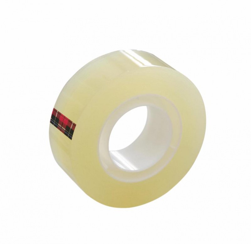 Taśma biurowa Scotch (550) 19mm 33m 8 sztuk, transparentna