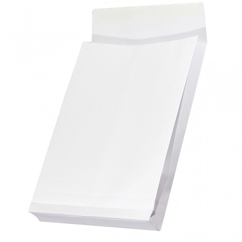 Koperty RBD z taśmą silikonową OFFICE PRODUCTS, HK, E4, 280x400mm, 150gsm, 250szt., białe