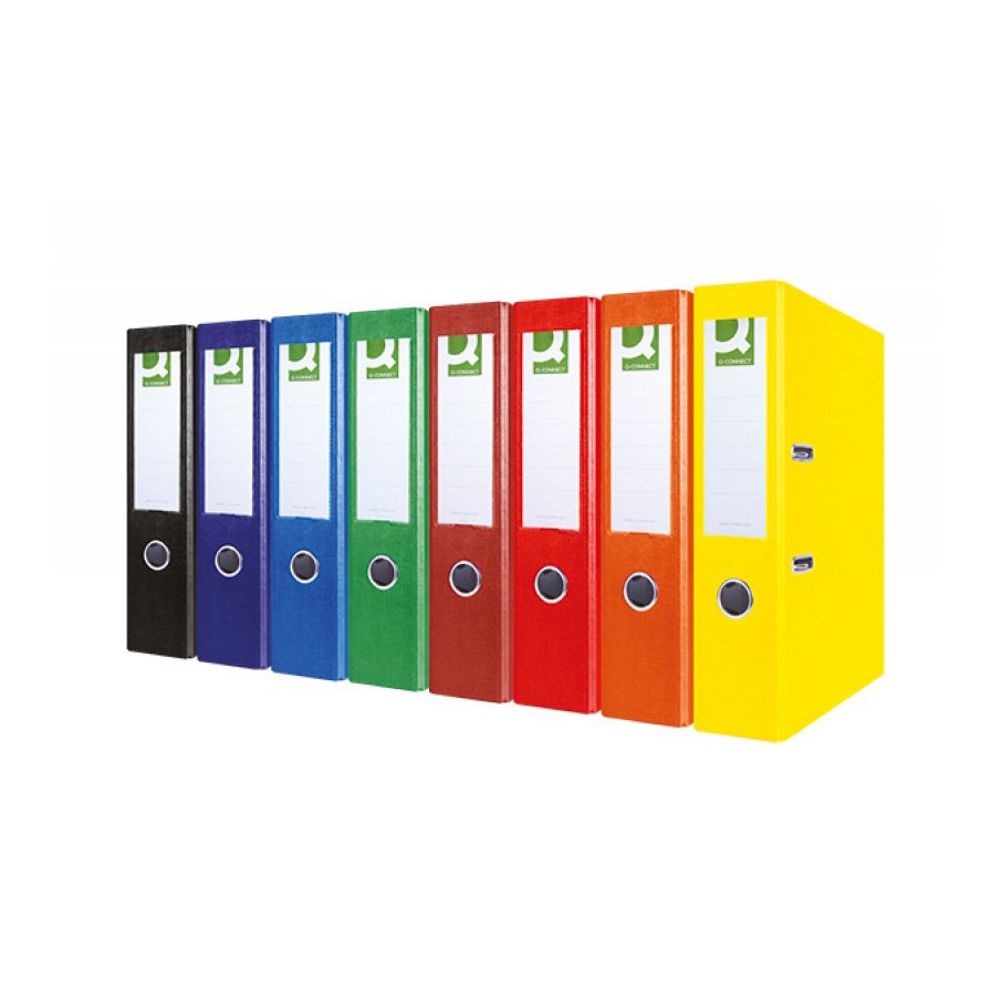 Segregator Q-CONNECT Hero, PP, A4/75mm, czerwony