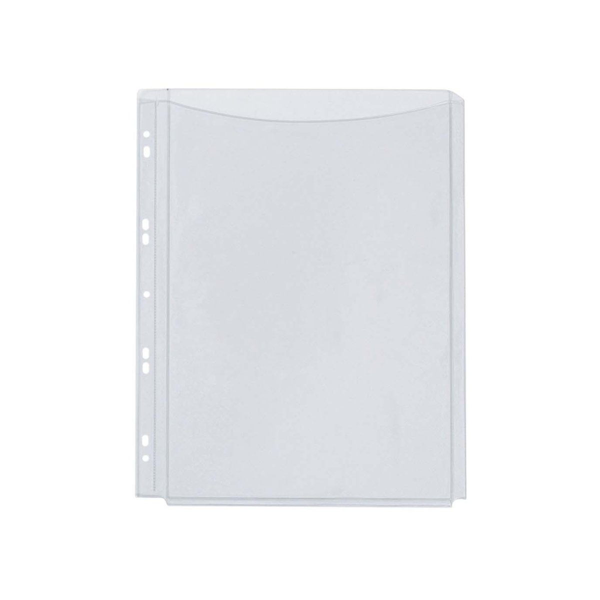 Koszulki na katalogi Q-CONNECT, PVC, A4, krystal, 180mikr., 5szt.