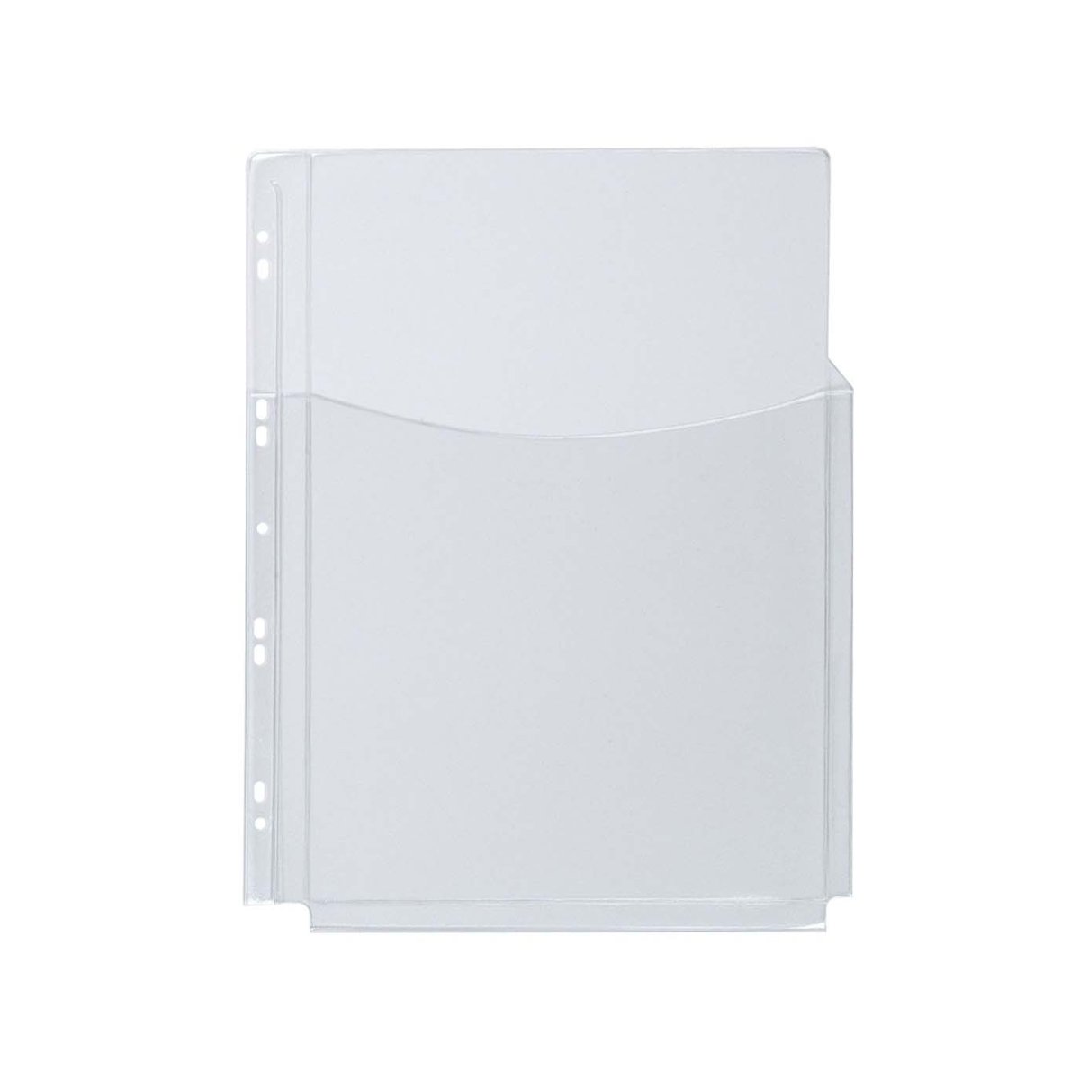 Koszulki na katalogi Q-CONNECT, PVC, 3/4A4, krystal, 180mikr., 5szt.