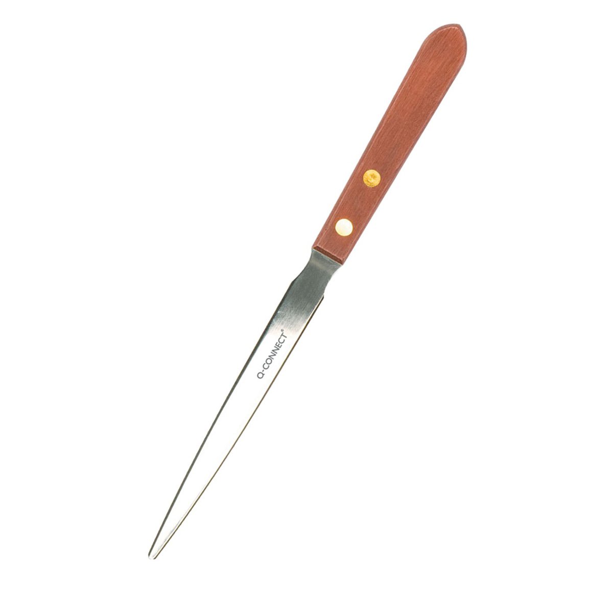 Nóż do kopert Q-CONNECT, 220mm, buk/srebrny