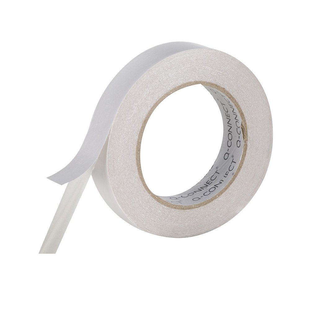 Taśma dwustronna montażowa Q-CONNECT, 18mm, 3m, biała