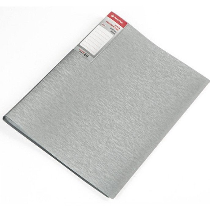 ALBUM PREZENTACYJN SIMPLE 40 KOSZULEK SREBRNY
