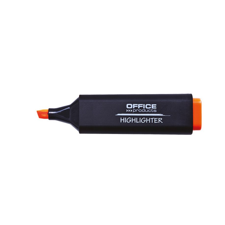 Zakreślacz fluorescencyjny OFFICE PRODUCTS, 1-5mm (linia), pomarańczowy