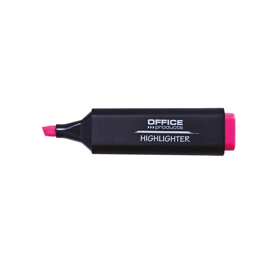 Zakreślacz fluorescencyjny OFFICE PRODUCTS, 1-5mm (linia), różowy