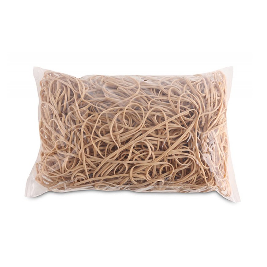 Gumki recepturki OFFICE PRODUCTS, średnica 130mm, 1,5x3mm, 60% kauczuku, 1000g, zgrzewka, naturalne