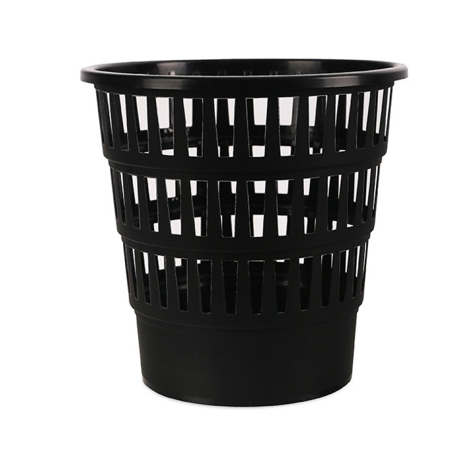 Kosz na śmieci OFFICE PRODUCTS, ażurowy, 16l, czarny