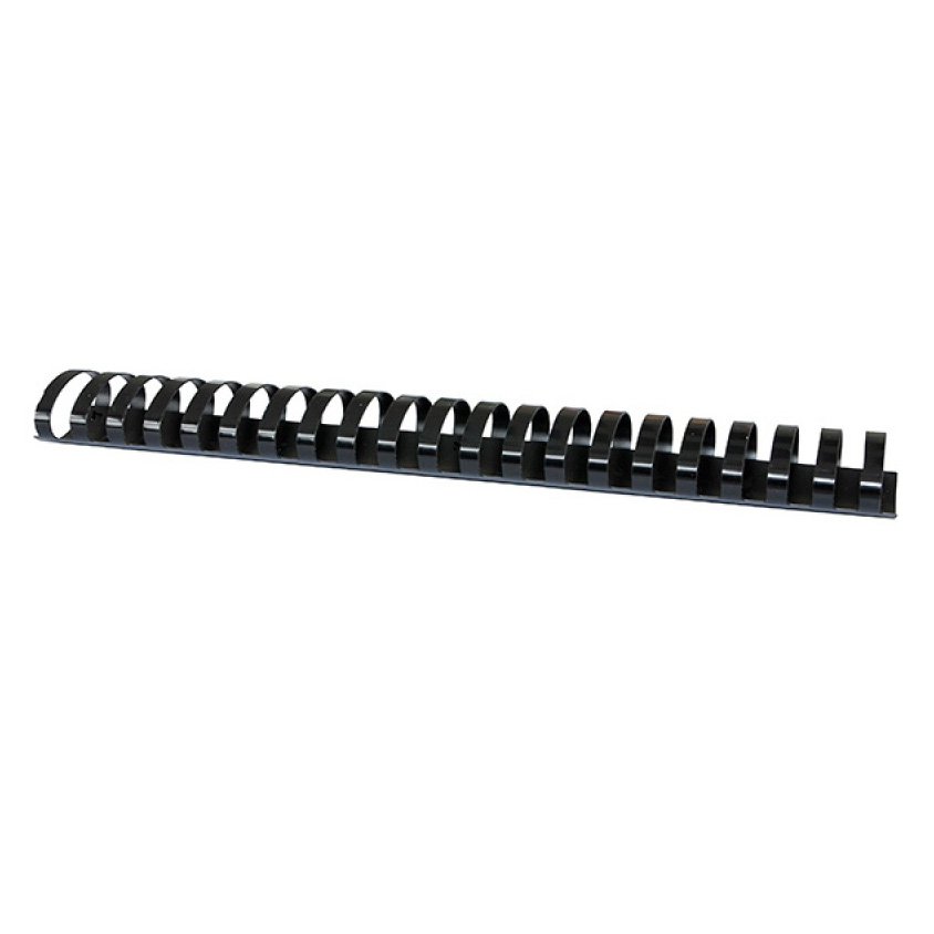 Grzbiety do bindowania OFFICE PRODUCTS, A4, 45mm (440 kartek), 50 szt., czarne