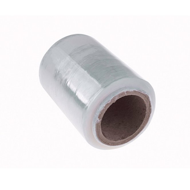 Folia stretch OFFICE PRODUCTS MINI RAP, 0,25kg brutto, szer. 100mm, gr. 23µm, transparentna
