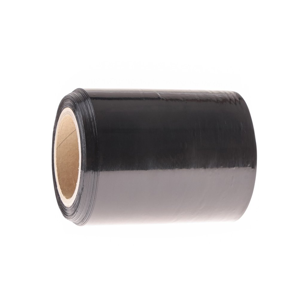 Folia stretch OFFICE PRODUCTS MINI RAP, 0,3kg brutto, szer. 100mm, gr. 23µm, czarna