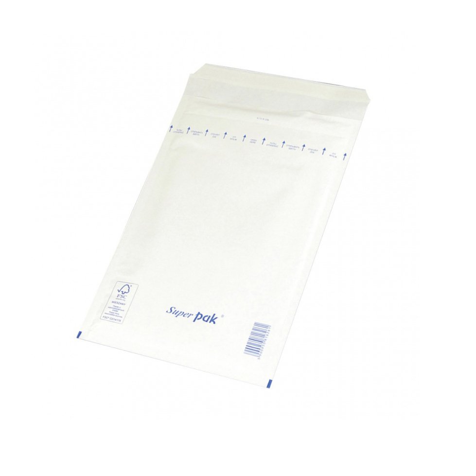 Koperty samoklejące z folią bąbelkową OFFICE PRODUCTS, HK, C13, 150x215mm/170x225mm, 100szt., białe