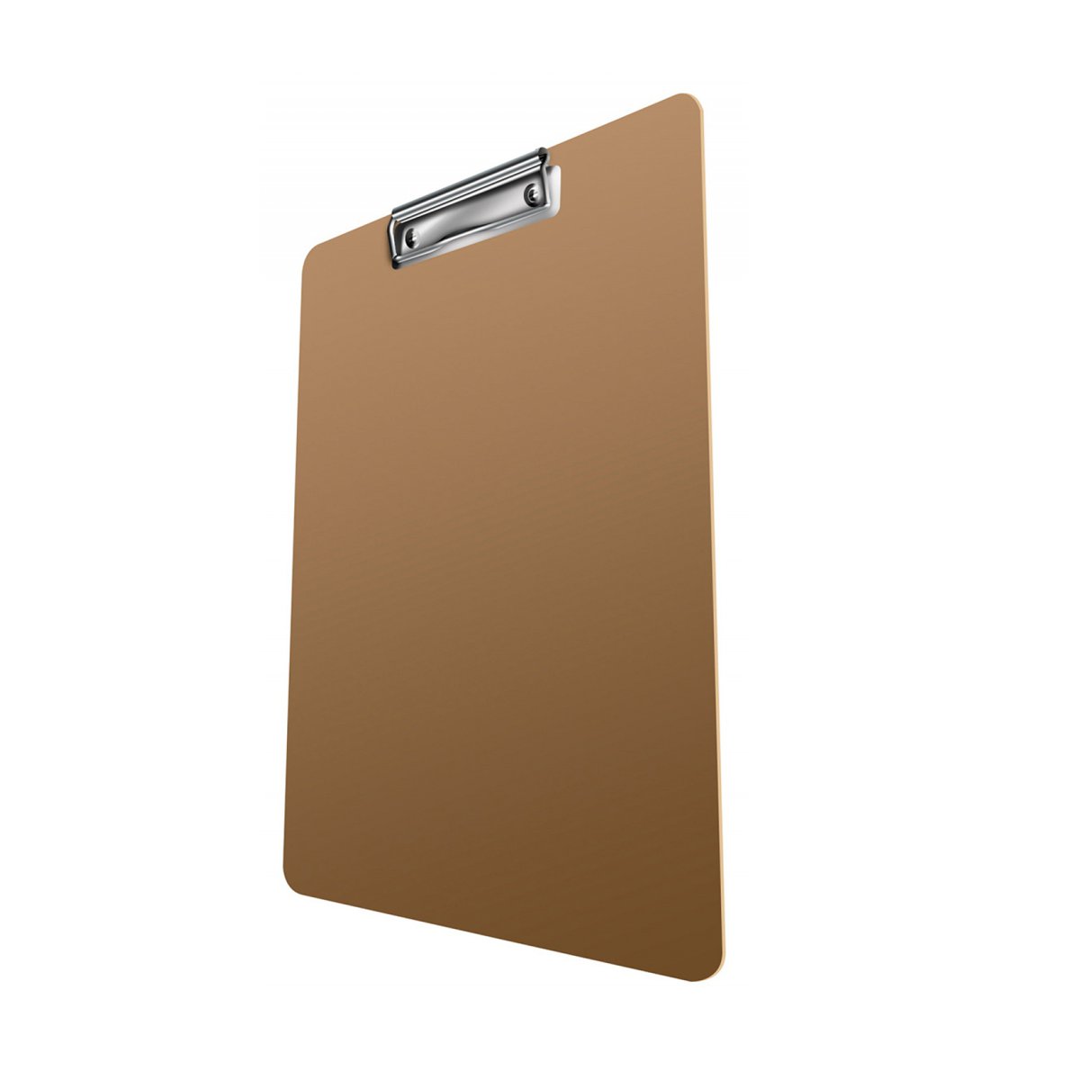 Clipboard DONAU Life, karton, A4, z klipsem, pomarańczowy