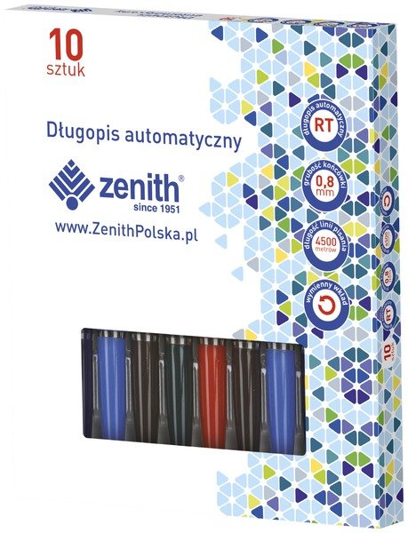 Długopis automatyczny ZENITH-7 opk zawiera10 szt