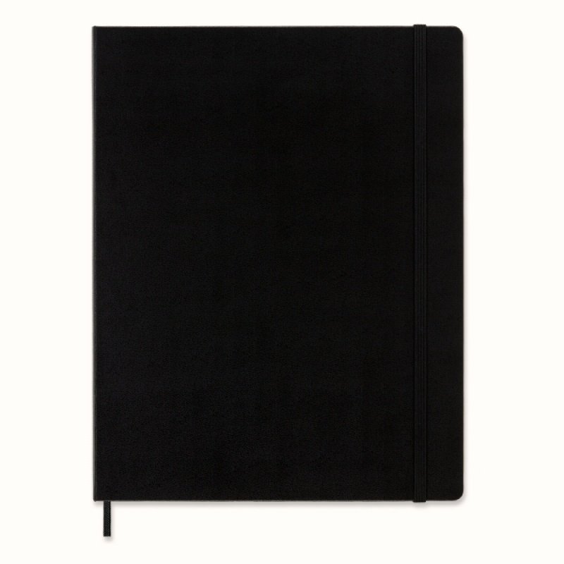 Notes MOLESKINE Professional XXL (21,6x27,9 cm) twarda oprawa, 192 strony, czarny
