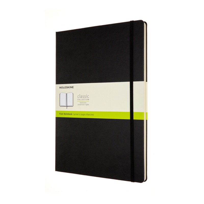 Notes MOLESKINE Classic A4 (21x29,7 cm) twarda oprawa, 192 strony, czarny