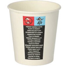 Kubek papierowy biały 100ml, op. 100szt.