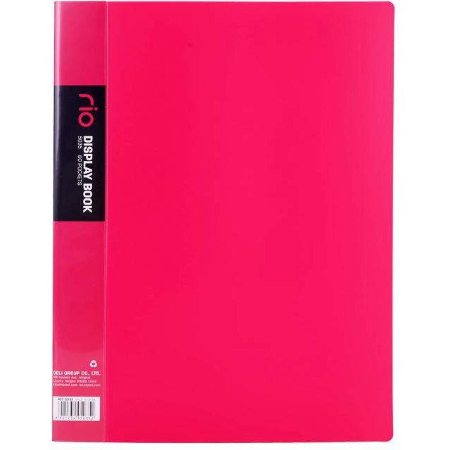 Album ofertowy A4 60 koszulek RIO różowy E5035 PINK DELI 