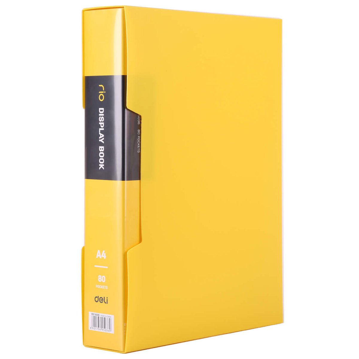 Album ofertowy A4 80 koszulek RIO żółty E5036 YELLOW DELI 