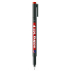 Marker niezmywalny do folii 0,6mm czerwony