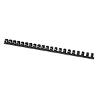 Grzbiety do bindowania Office Products, A4, 14mm (125 kartek), 100 szt. czarne