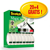 Taśma biurowa Magic Scotch  19mm 33m 24 sztuki