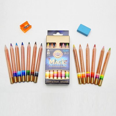 Kredka wielokolorowa MAGIC 12+3, Koh-I-Noor