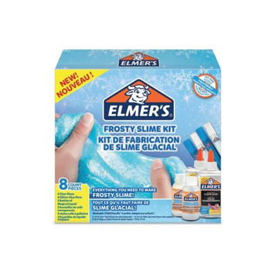 Zestaw startowy, Slime Elmers Frosty, 8 elementów