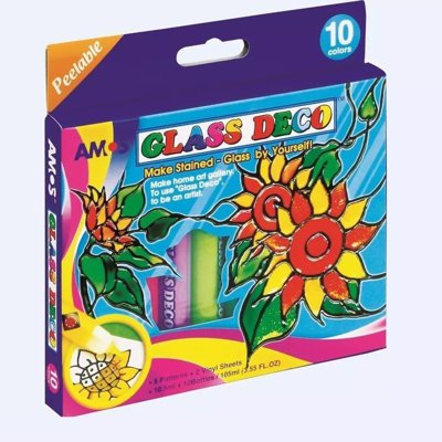 Farba witrażowa 10k. 10,5 ml, Amos