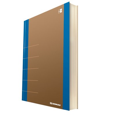 Notatnik DONAU Life, organizer, 165x230mm, 80 kart., niebieski