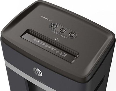 Niszczarka HP PRO SHREDDER 18CC, ścinki, P-4, 18 kart., 25l, ciemnoszara