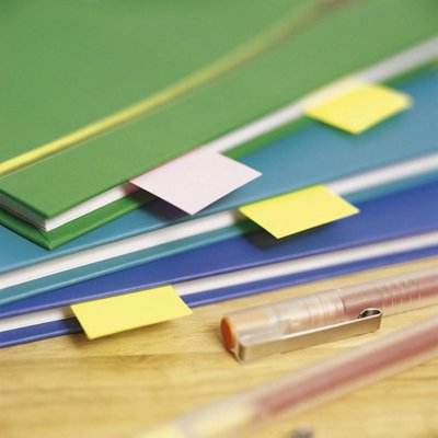 Zakładki indeksujące POST-IT® (671/3), papier, 25x76mm, 3x100 kart., mix kolorów