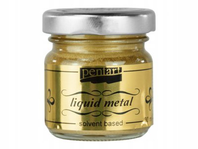 Płynny metal 30 ml złoty