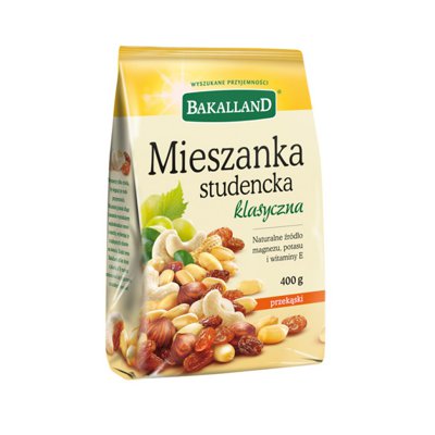 Mieszanka studencka klasyczna, Bakalland, 400g