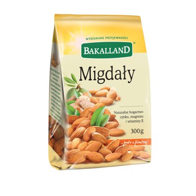 Migdały, Bakalland, 300g