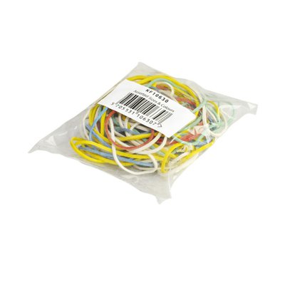 Gumki recepturki Q-CONNECT, 25g, mix kolorów