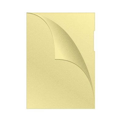 Obwoluta Q-CONNECT typu L, PP, A4, groszkowa, 120mikr., 100szt., żółta