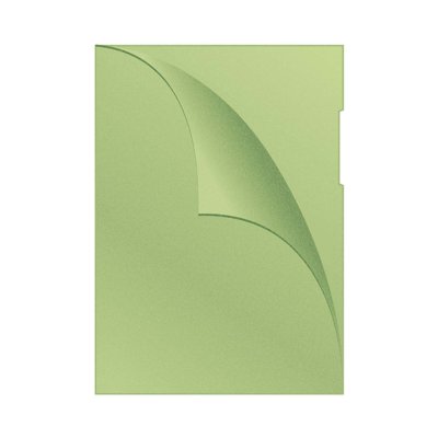 Obwoluta Q-CONNECT typu L, PP, A4, groszkowa, 120mikr., 100szt., zielona