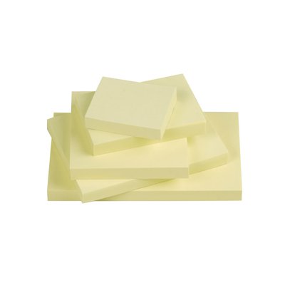 Bloczek samoprzylepny Q-CONNECT, 102x76mm, 1x100 kart., jasnożółty