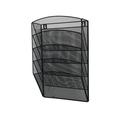 Zestaw 5 półek Q-CONNECT Office Set, metalowy, A4, czarny